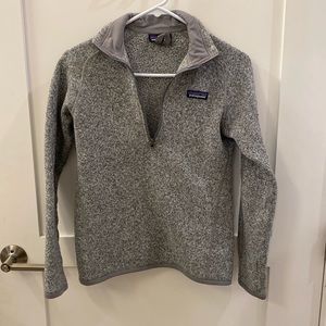 1/4 zip Patagonia sweater